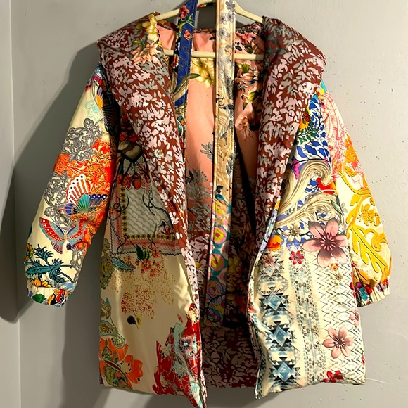 Johnny Was (reversible). Puffy (puff) coat but light weight coat. - Picture 9 of 12